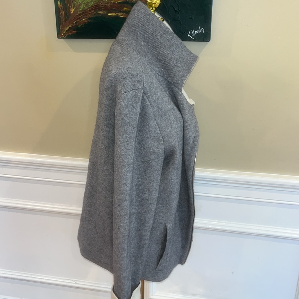 Anthro Asymmetrical Moto Jacket - Picture 4 of 9